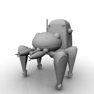 3D model tachikoma robot