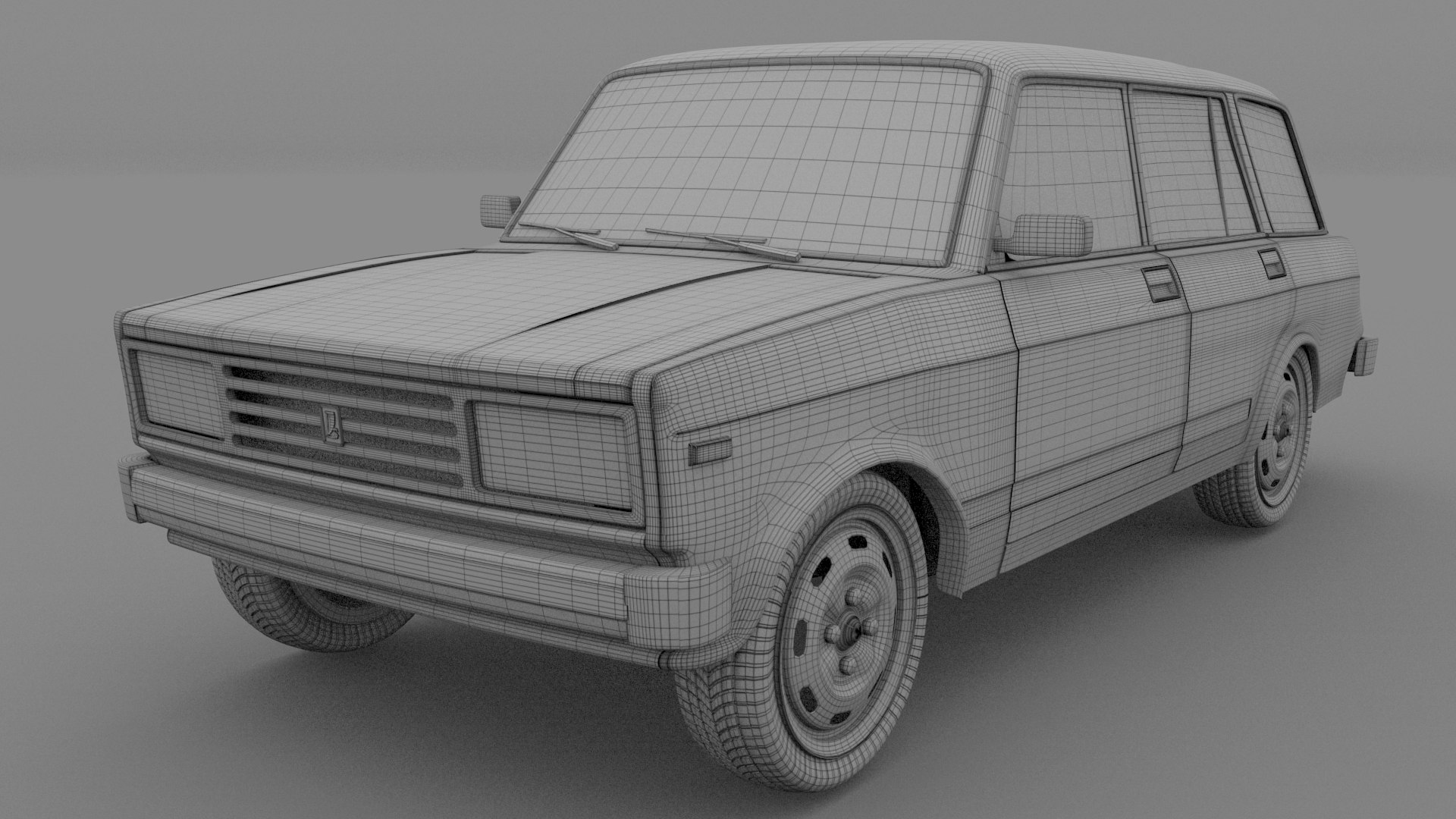 Lada Riva 3d Model