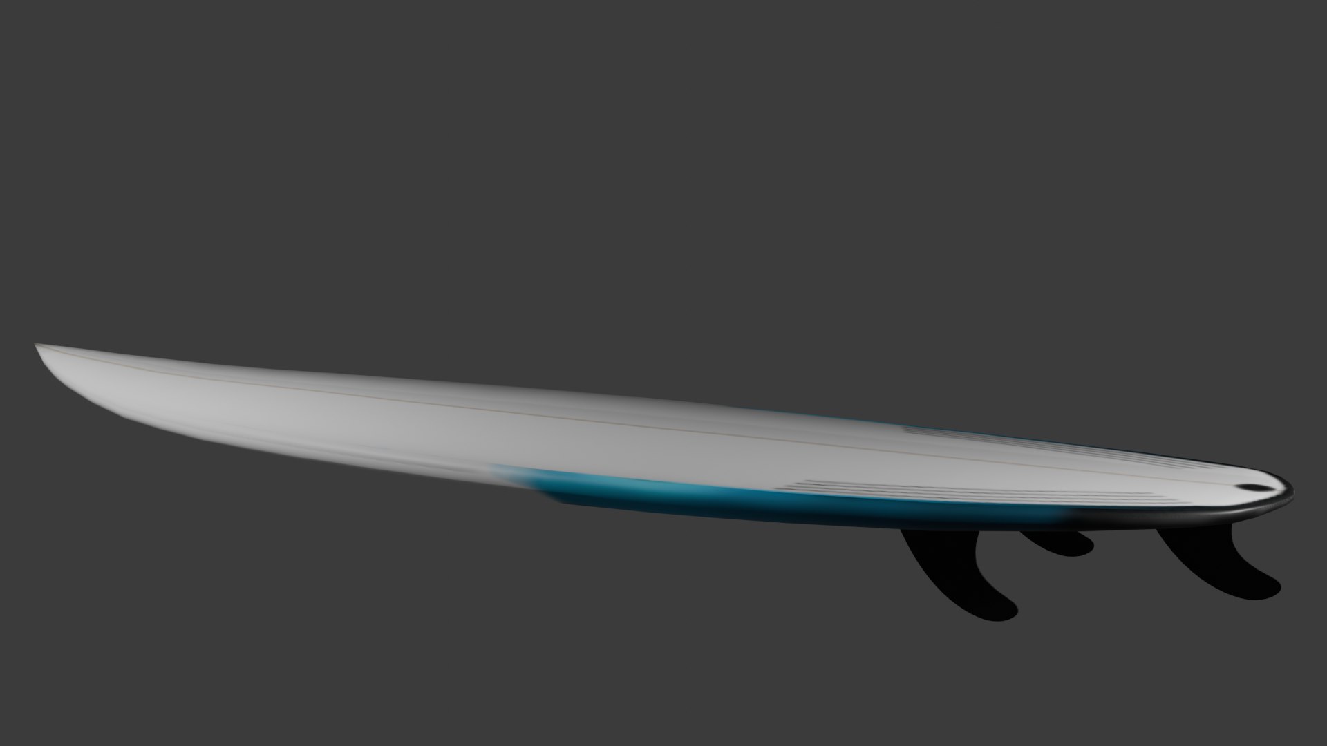 3D Model Surf Board - Blue Falcon - TurboSquid 2258323