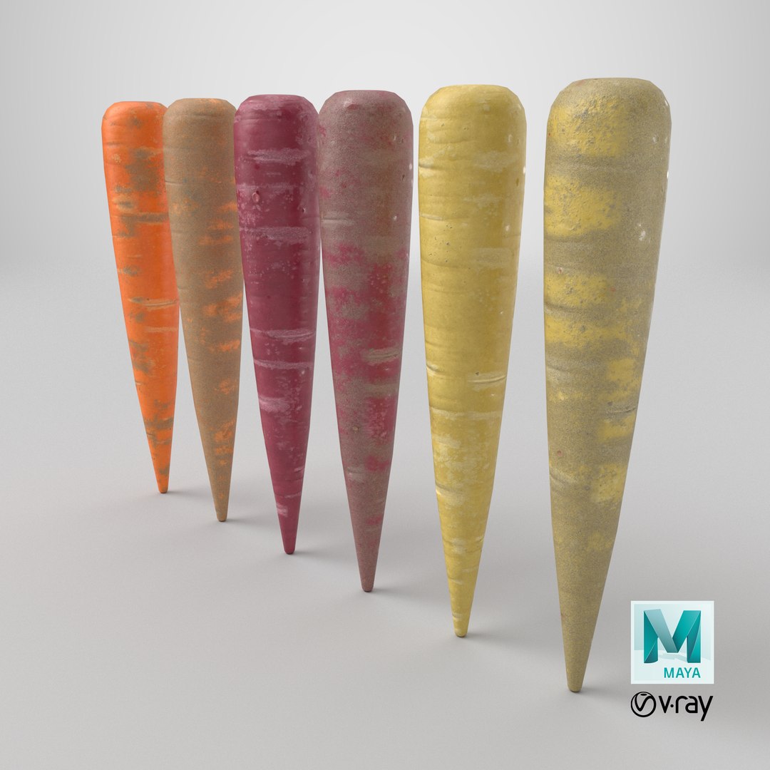 Carrot 3D https://p.turbosquid.com/ts-thumb/8c/SYnz5G/ti/stemcell_maya_vray_render/png/1785775067/1920x1080/fit_q87/fd1af2b6ed9b6d2b1aed7095b5601bf1c3726e56/stemcell_maya_vray_render.jpg