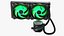 Dual Fan CPU RGB Flüssigkeitskühler
