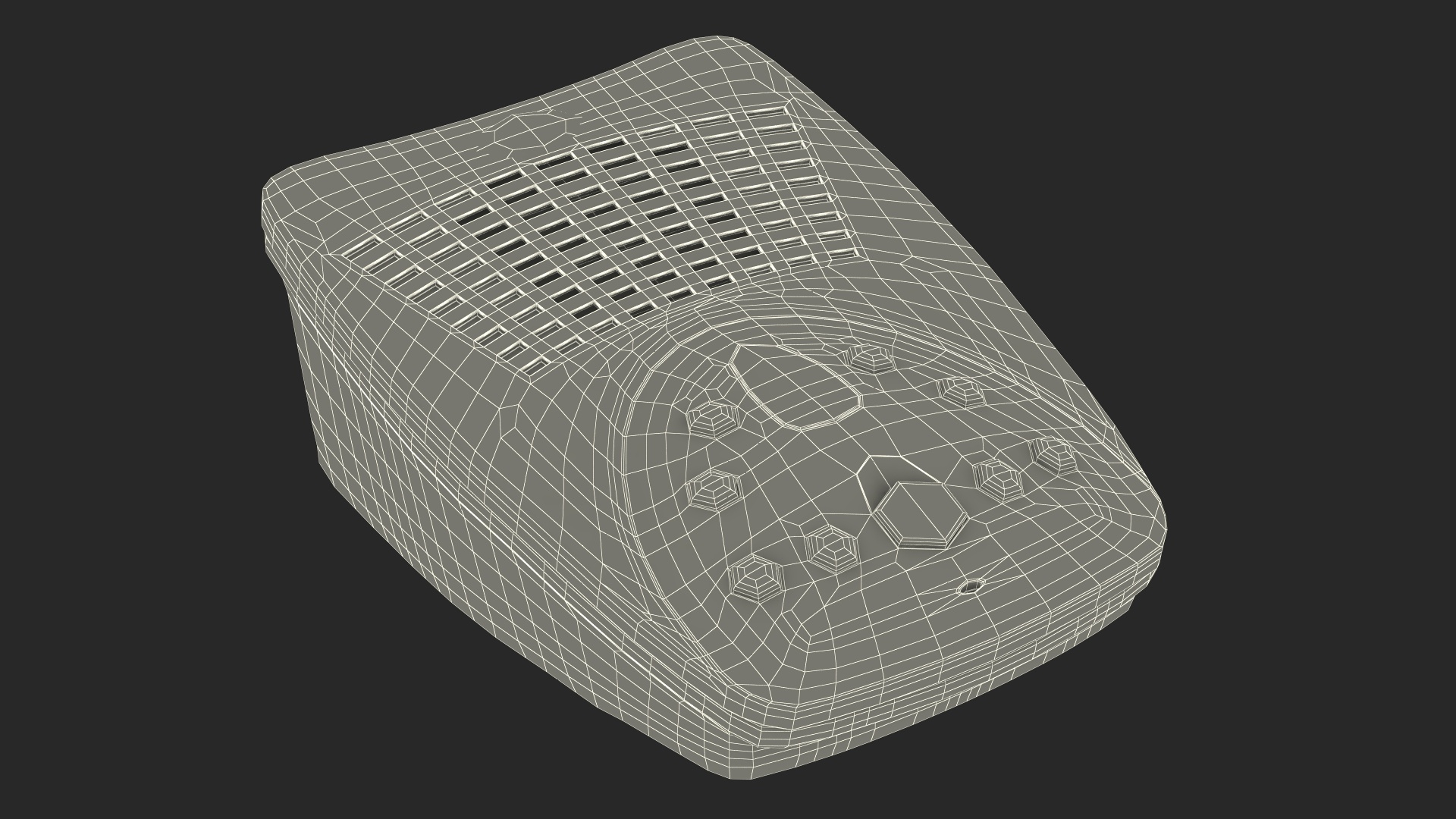 3D Answering Machine ATT White Model - TurboSquid 2090395