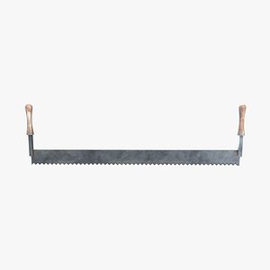 Medieval Crosscut Saws 01