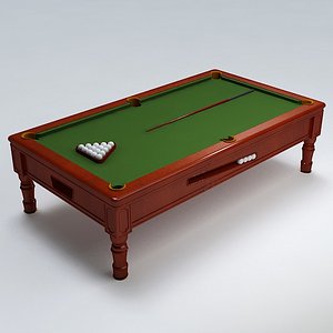 3ds max pool table