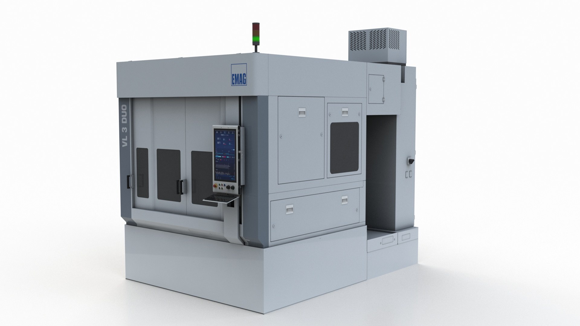 CNC Machine 5 3D Model - TurboSquid 2389567