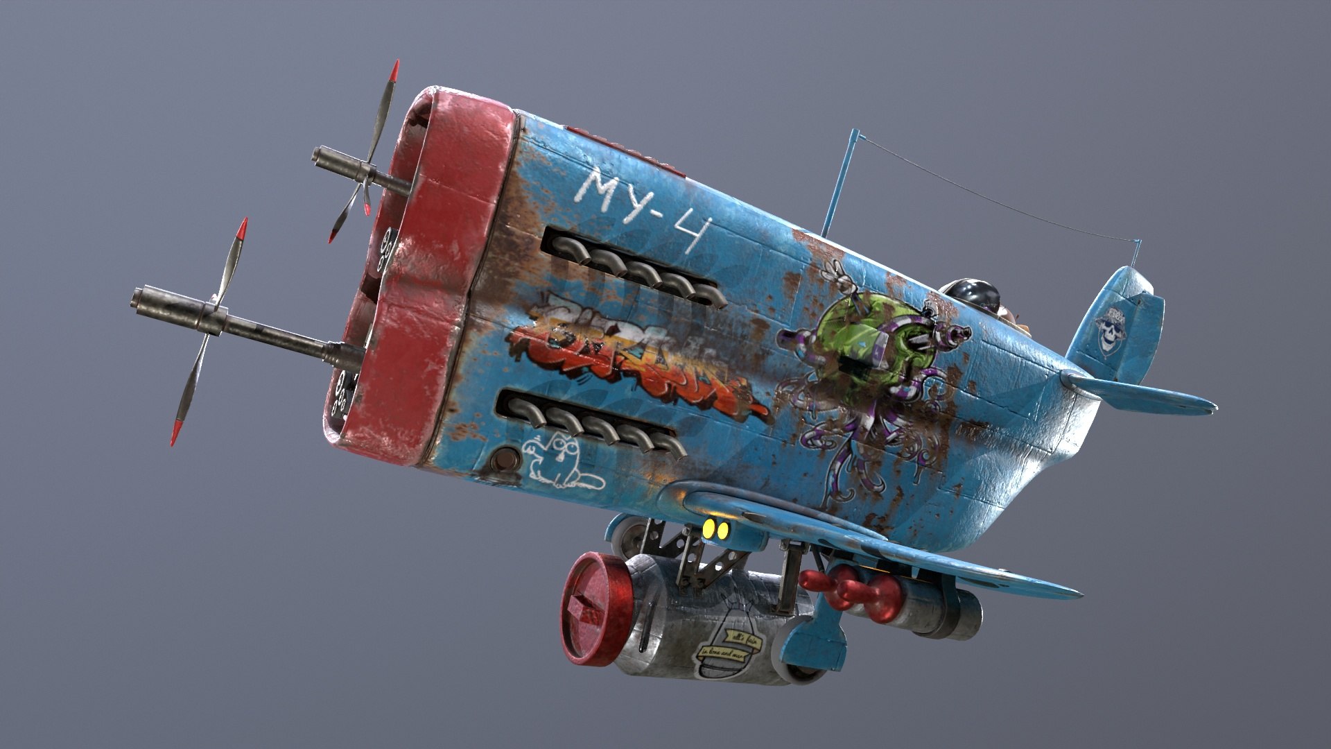 3D Stylized realistic blue airplane https://p.turbosquid.com/ts-thumb/8c/lgkFIY/JF/12/jpg/1691847602/1920x1080/fit_q87/0c32c83f6f12b388324a381e4b78eedbc0a649b4/12.jpg
