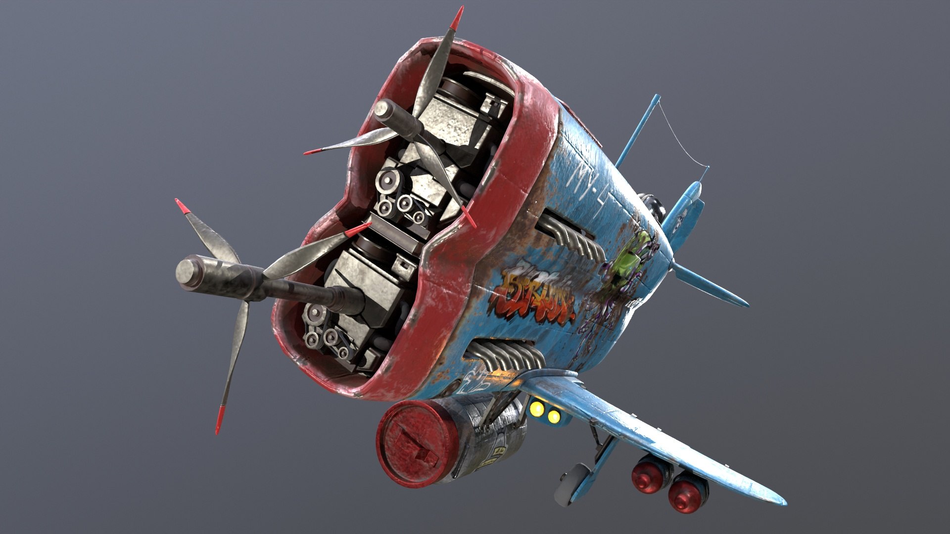 3D Stylized realistic blue airplane https://p.turbosquid.com/ts-thumb/8c/lgkFIY/wi/11/jpg/1691847601/1920x1080/fit_q87/026f468104772e7b9a49b0be72669d5a8e2f627f/11.jpg