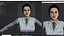 Female Teacher  Doctor 3D Model Rigged