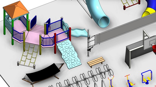 modelo 3d Parámetros de la familia Park Revit - TurboSquid 2301922