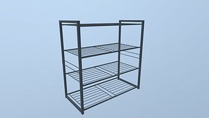 Metal Racks 3D model