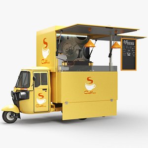 Piaggio Food Coffee Truck