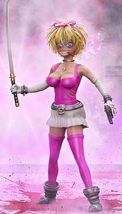 girl crazy obj