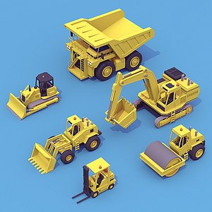 liebherr truck heavy 3d model