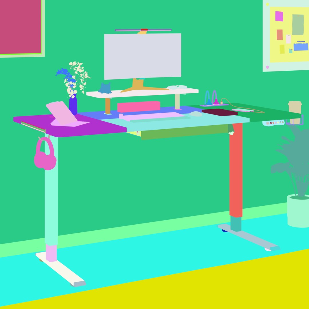 Modern Sit-Stand Gaming Desk with Monitor Riser Electric Height Adjustable Computer Table 3D model https://p.turbosquid.com/ts-thumb/8d/142Xjz/UT/5/jpg/1791792638/1920x1080/fit_q87/29bfffcb616b214dc84a26ace93e79a13863ae23/5.jpg