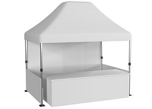 Marketing Tent PBR 3 3D model