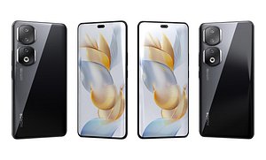 Honor 90 Pro All Colors 3D model