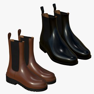 Realistic Leather Boots V70