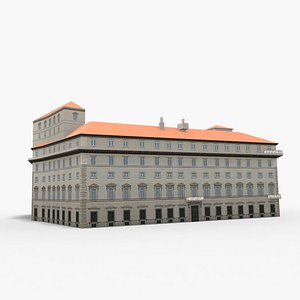 palazzo chigi 3D model