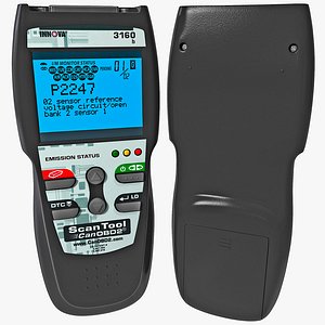 3d model professional diagnostic code scanner