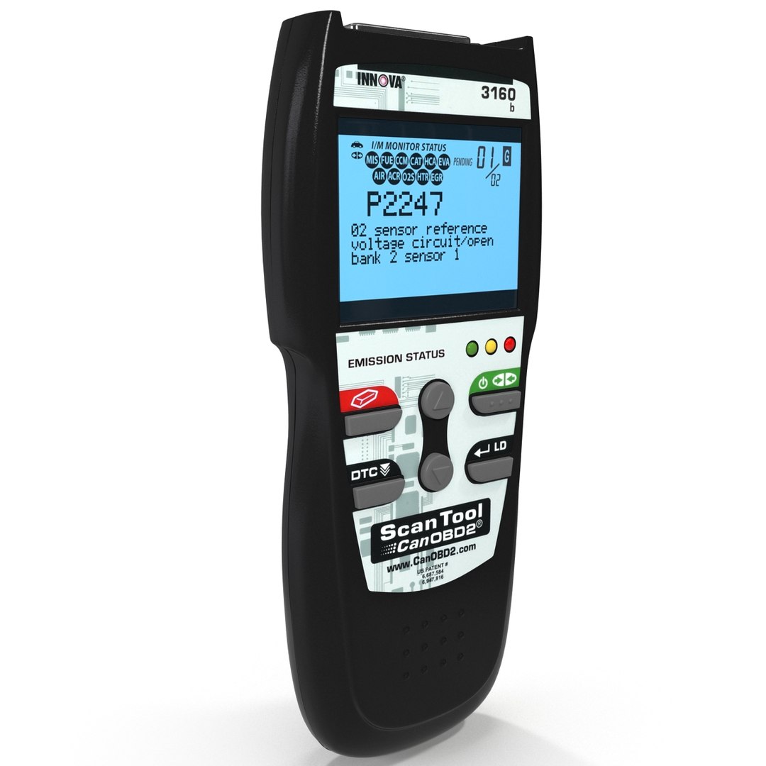 3d Model Professional Diagnostic Code Scanner