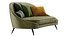Vibieffe 650 NIDO GEBOGENES SOFA