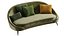 Vibieffe 650 NIDO GEBOGENES SOFA