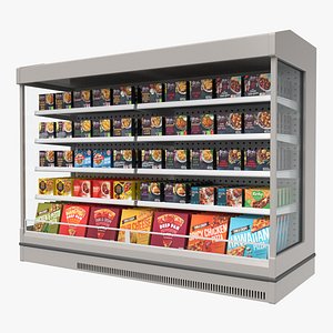 Supermarket Ready Meals Display