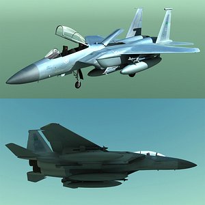 F-15D Saudi Arabia 3D model