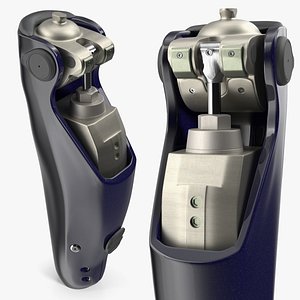 3D model Mobility Knee Prosthetic Unit Black