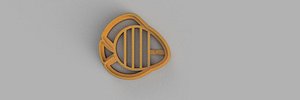 3D FISH COOKIE CUTTER