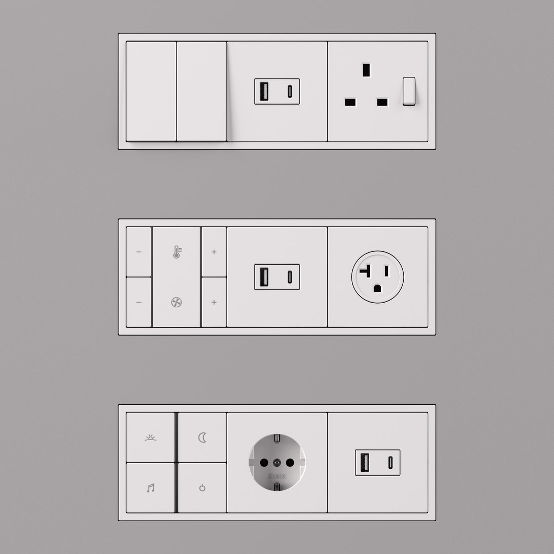 3D JUNG LS ZERO  FULL collection 217 items model https://p.turbosquid.com/ts-thumb/8d/Fe4gIL/5w/jung_render_knx04/jpg/1668373194/1920x1080/fit_q87/deb3fea79113f55b74aecc139bd70514b0c40edb/jung_render_knx04.jpg