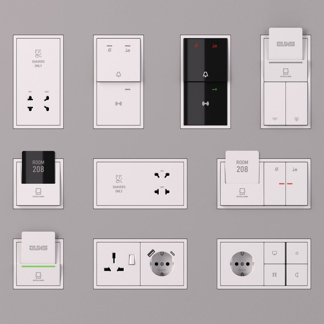 3D JUNG LS ZERO  FULL collection 217 items model https://p.turbosquid.com/ts-thumb/8d/Fe4gIL/PC/jung_render_hotel_01_grey/jpg/1668373674/1920x1080/fit_q87/8063c2cae783042c78e0a012a8a29e78cbd34697/jung_render_hotel_01_grey.jpg