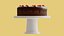 Pastel de chocolate bajo
