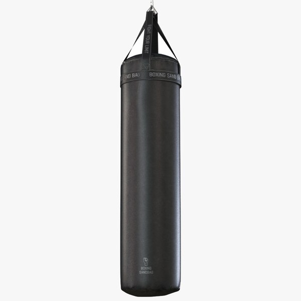 Boxing Sandbag Black 3D - TurboSquid 1947931