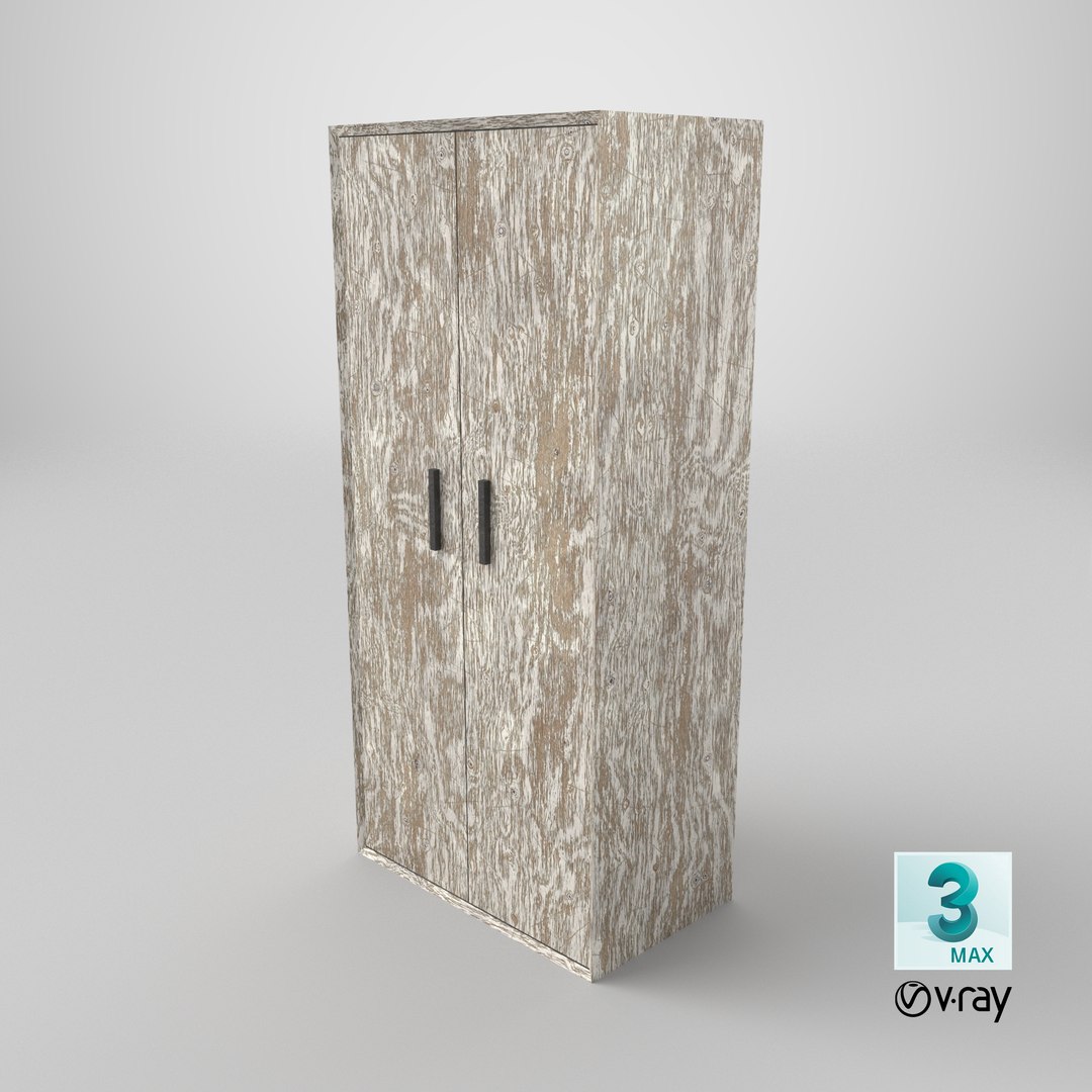 Low Poly 2 doors old white wood wardrobe 3D Model True Renders UV 4K PBR Textures 3D model https://p.turbosquid.com/ts-thumb/8d/OYTmRi/Ky/stemcell_max_vray_render/png/1780406545/1920x1080/fit_q87/cc74a671793fb5fb4ee443127bb6452c55d3899c/stemcell_max_vray_render.jpg