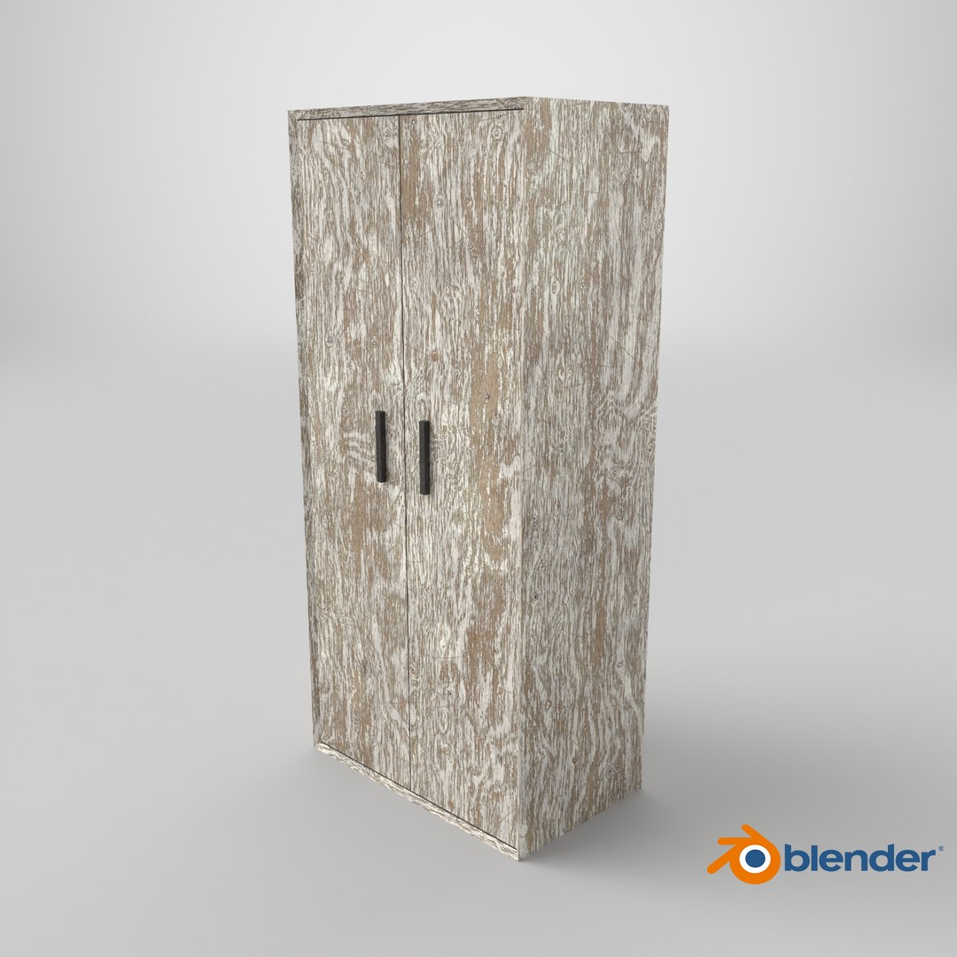 Low Poly 2 doors old white wood wardrobe 3D Model True Renders UV 4K PBR Textures 3D model https://p.turbosquid.com/ts-thumb/8d/OYTmRi/an/stemcell_blender_cycles_render/png/1780406534/1920x1080/fit_q87/211c808af86d8ff54cba63e728d26b820b6d9d2c/stemcell_blender_cycles_render.jpg