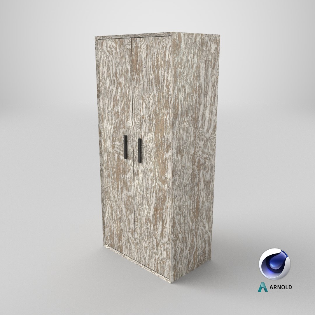 Low Poly 2 doors old white wood wardrobe 3D Model True Renders UV 4K PBR Textures 3D model https://p.turbosquid.com/ts-thumb/8d/OYTmRi/gj/stemcell_cinema_4d_arnold_render/png/1780406541/1920x1080/fit_q87/6c6c4c193bd0910c09893cc5706f1634ac28c6e7/stemcell_cinema_4d_arnold_render.jpg
