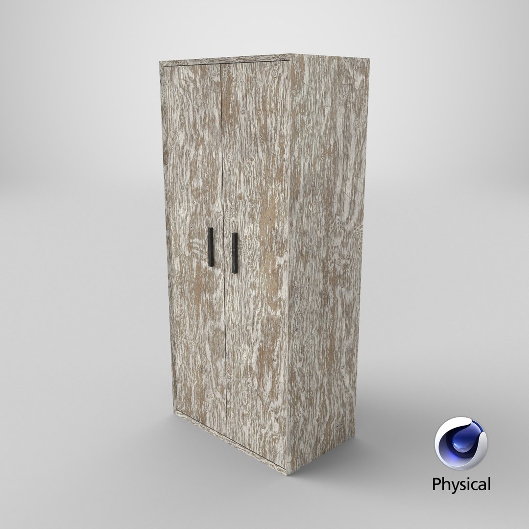 Low Poly 2 doors old white wood wardrobe 3D Model True Renders UV 4K PBR Textures 3D model https://p.turbosquid.com/ts-thumb/8d/OYTmRi/sP/stemcell_cinema_4d_physical_render/png/1780406543/1920x1080/fit_q87/9bb5a0e988466e1fd410fa0813df53487c9b41ea/stemcell_cinema_4d_physical_render.jpg