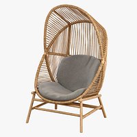 Hive chair Cane line rattan weave natural