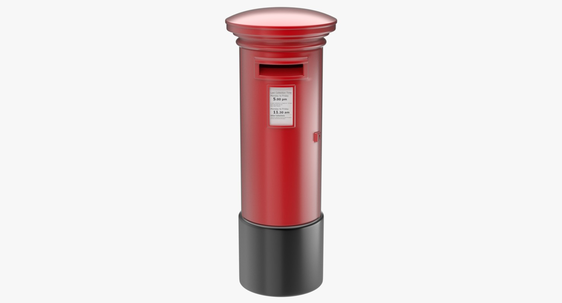 Post Box 1 3d Fbx