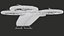 Flying Taxi Airbus Rigged PBR model