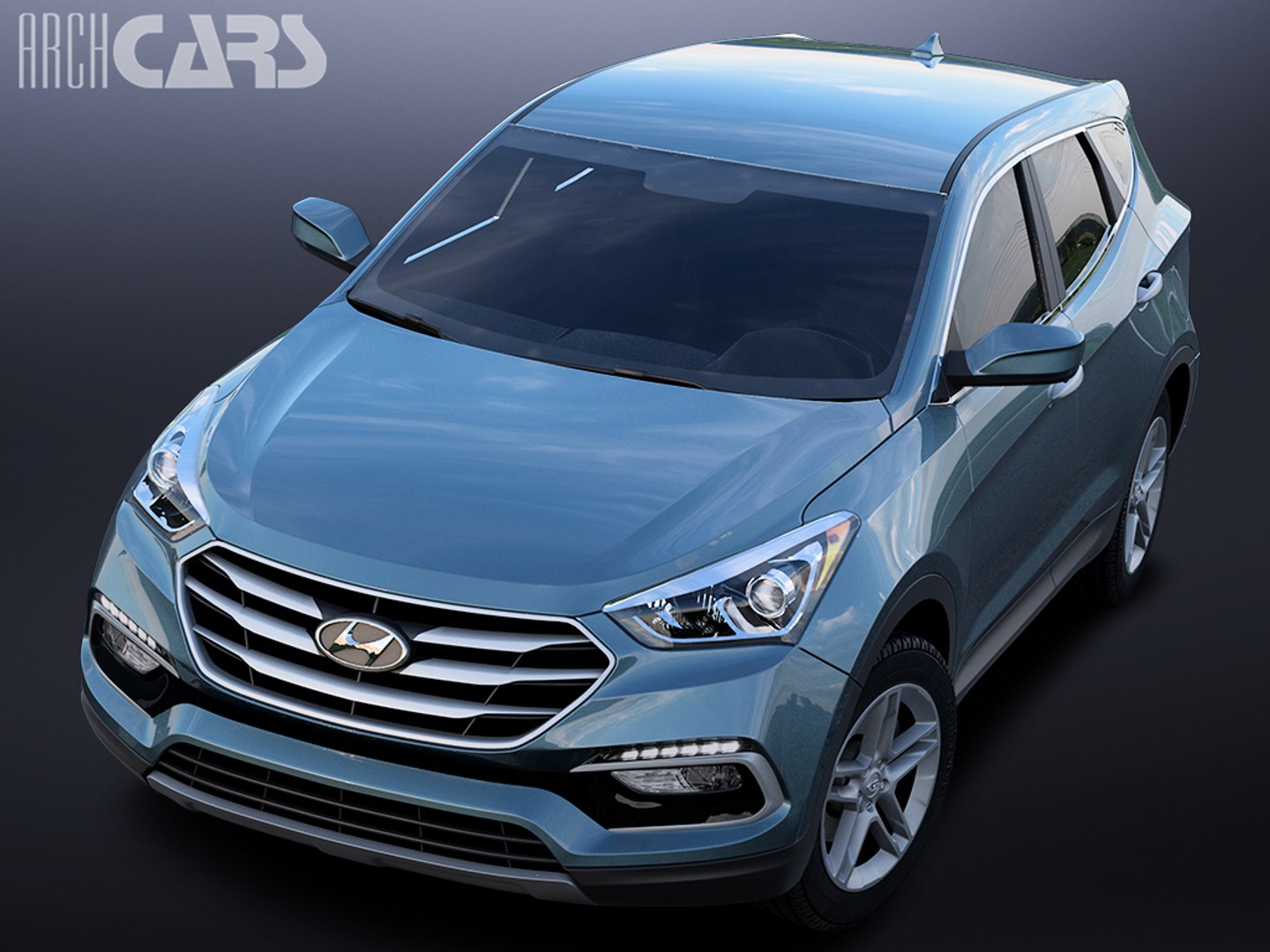 Hyundai Santa Fe Model - TurboSquid 1209837