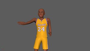 Basketball Airblock Animation with Character model