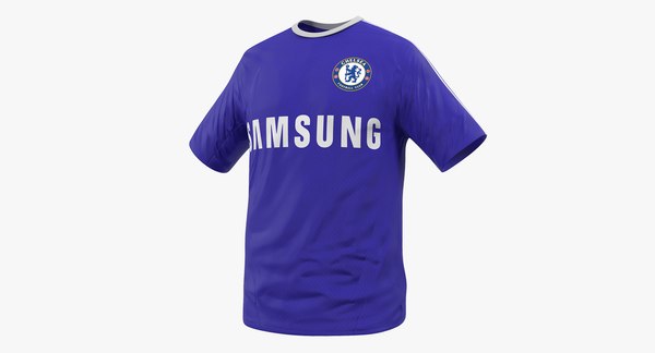 modelo 3d Camiseta de fútbol Chelsea 2 - TurboSquid 1304847