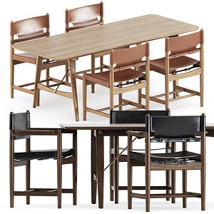 3D Spanish Dining Chair and BM1160 table