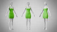 Dress 52 Kelly Green