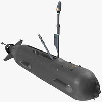 Boeing Orca AUV with Raised Antennas