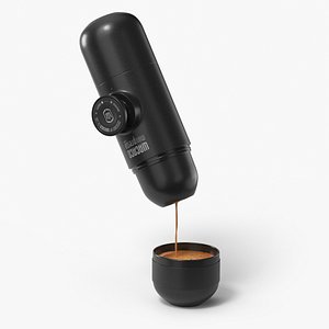 Wacaco Minipresso GR Pouring Espresso