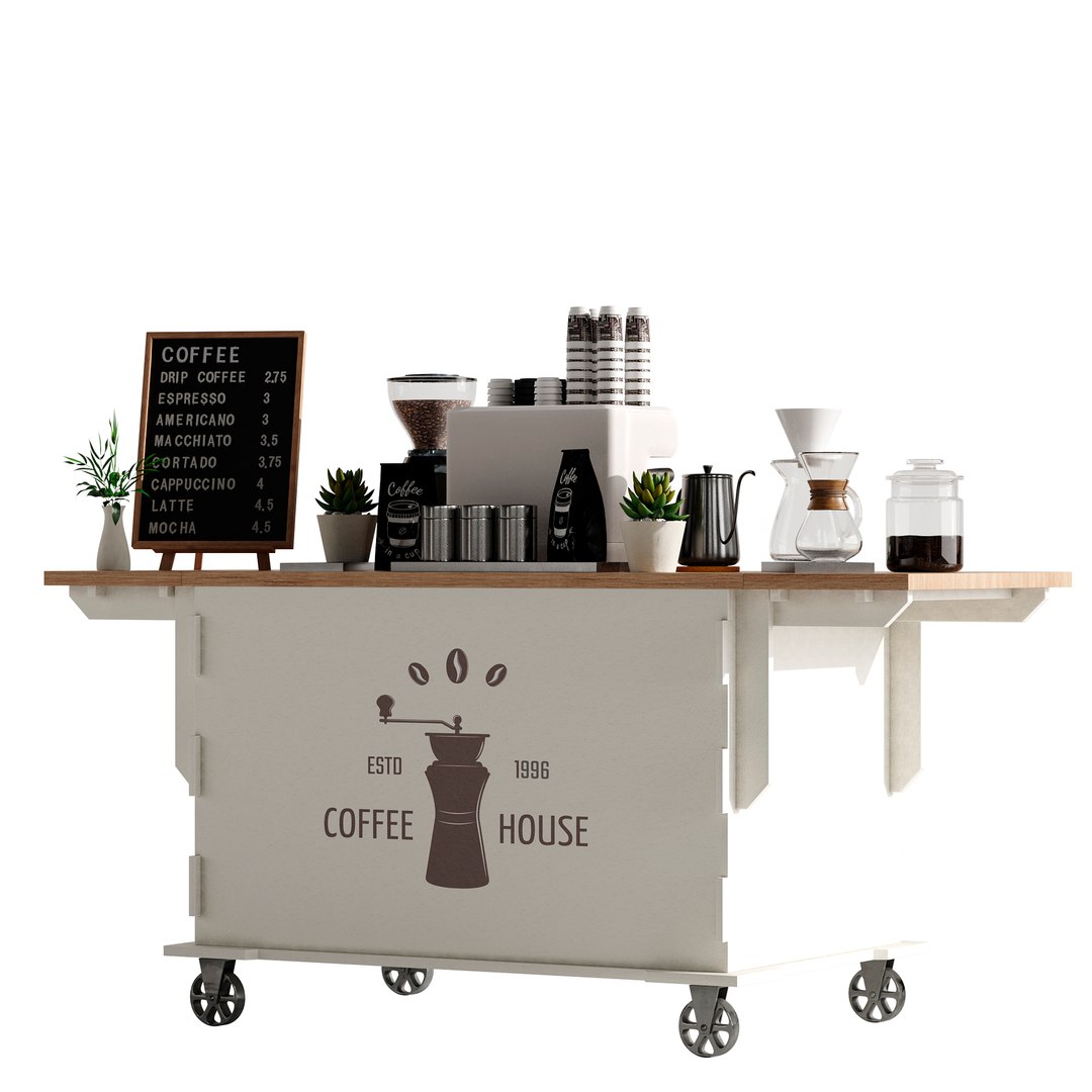 3D model Espresso cart set 1 https://p.turbosquid.com/ts-thumb/8d/gVInbF/fo/01__interactivelightmix_view07copy/jpg/1660725760/1920x1080/fit_q87/79689f52432b8e73a3285f6f97437f5bb2a5bde6/01__interactivelightmix_view07copy.jpg