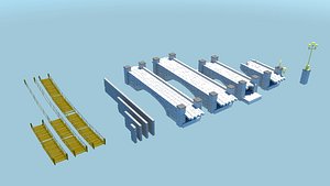 packs lantern wall 3d model